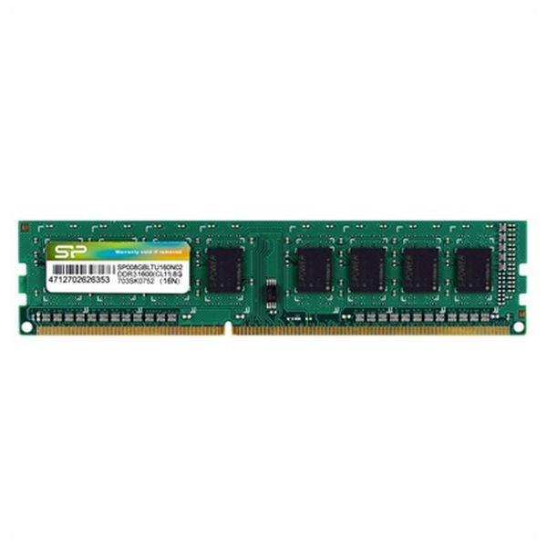 Min værdig Skjult Køb RAM-hukommelse Silicon Power SP008GBLTU160N02 DDR3 240-pin DIMM 8 GB  1600 Mhz hos Outletto
